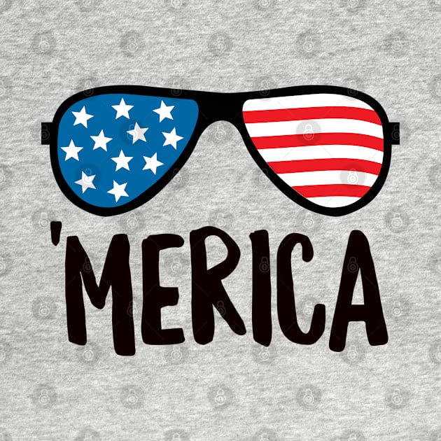 Merica Shades by DetourShirts